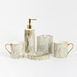 Ceramic Bathroom Essentials Set – Compact and Stylish