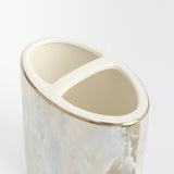 Ceramic Bathroom Essentials Set – Compact and Stylish