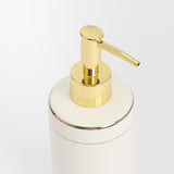 Deluxe Ceramic Bathroom Set - 5-Piece Organizer with Soap Dispenser, Toothbrush Holders, and Accessory Containers - Elegant Bathroom Essentials for Stylish Decor