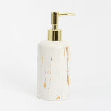 Modern Ceramic Bathroom Set - 3-Piece Minimalist Organizer with Soap Dispenser, Holder, and Tray - Stylish Bathroom Essentials for Contemporary Decor