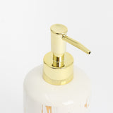 Modern Ceramic Bathroom Set - 3-Piece Minimalist Organizer with Soap Dispenser, Holder, and Tray - Stylish Bathroom Essentials for Contemporary Decor