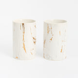 Modern Ceramic Bathroom Set - 3-Piece Minimalist Organizer with Soap Dispenser, Holder, and Tray - Stylish Bathroom Essentials for Contemporary Decor