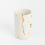 Modern Ceramic Bathroom Set - 3-Piece Minimalist Organizer with Soap Dispenser, Holder, and Tray - Stylish Bathroom Essentials for Contemporary Decor