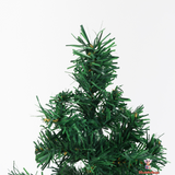 45cm Miniature Christmas Tree – PE/PVC Blend with Silver Surround, Perfect Tabletop Holiday Decor