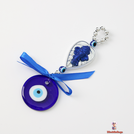 Blue Evil Eye Glass Pendant – Protector of Positivity
