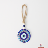 Blue Evil Eye Glass Decoration – Elegance with Protective Energy