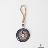 Blue Evil Eye Glass Decoration – Elegance with Protective Energy