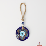 Blue Evil Eye Glass Decoration – Elegance with Protective Energy