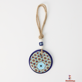 Blue Evil Eye Glass Decoration – Elegance with Protective Energy