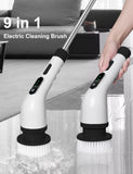 Electric Cordless Spin Scrubber – Rotating Bathroom Cleaning Brush