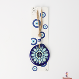 Blue Evil Eye Glass Decoration – Elegance with Protective Energy