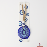 Blue Evil Eye Glass Decoration – Elegance with Protective Energy
