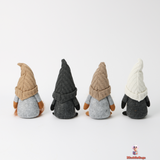 Cozy Fabric Coffee Dolls, Set of 4, Assorted Colours and Designs, 24 x 12 cm