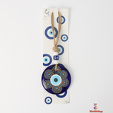 Blue Evil Eye Glass Decoration – Elegance with Protective Energy