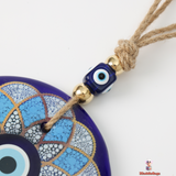 Blue Evil Eye Glass Decoration – Bold Protection and Style