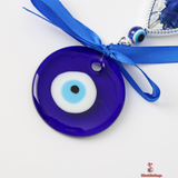 Blue Evil Eye Glass Pendant – Protector of Positivity