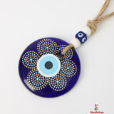 Blue Evil Eye Glass Decoration – Elegance with Protective Energy