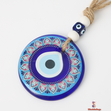 Blue Evil Eye Glass Decoration – Elegance with Protective Energy