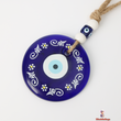 Blue Evil Eye Glass Decoration – Bold Protection and Style