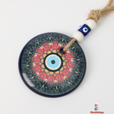 Blue Evil Eye Glass Decoration – Elegance with Protective Energy