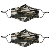 FaceMask-KidsCamo-Green