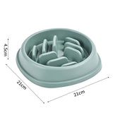 Dog Bowl Cat Slow Feeder Bowl Anti-choking Slow Feeder For Dogs Large Capacity Food Dish
