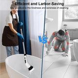 Electric Cordless Spin Scrubber – Rotating Bathroom Cleaning Brush