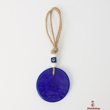 Blue Evil Eye Glass Decoration – Elegance with Protective Energy