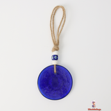 Blue Evil Eye Glass Decoration – Elegance with Protective Energy