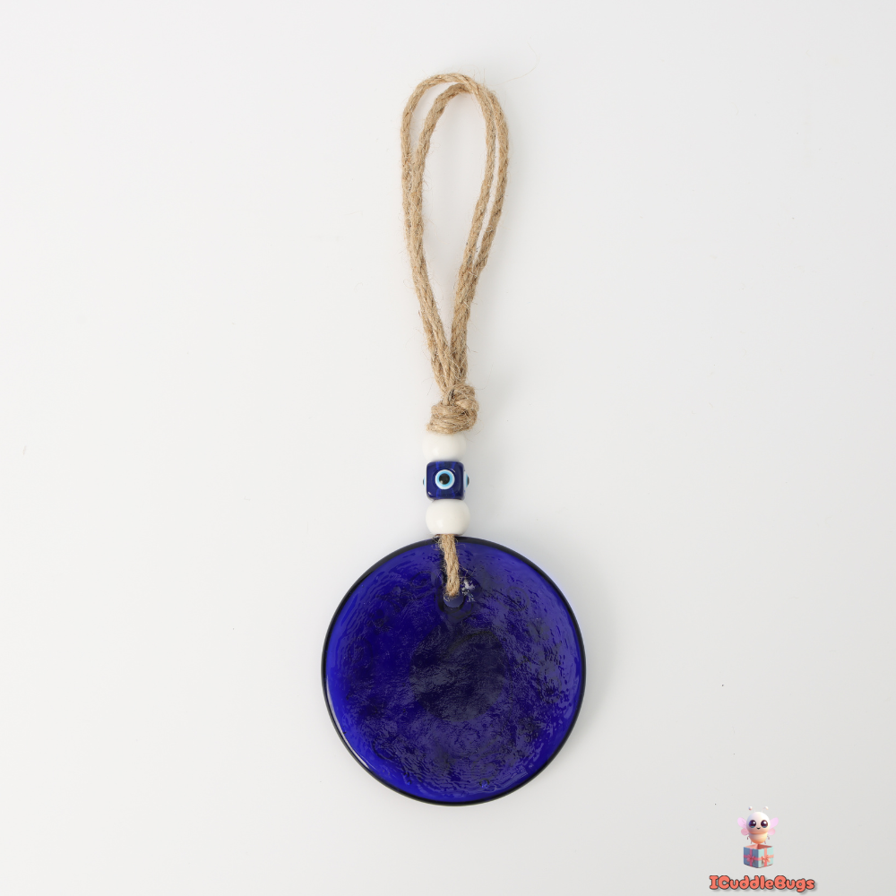 Blue Evil Eye Glass Decoration – Bold Protection and Style