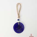 Blue Evil Eye Glass Decoration – Bold Protection and Style