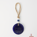 Blue Evil Eye Glass Decoration – Elegance with Protective Energy
