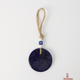 Blue Evil Eye Glass Decoration – Elegance with Protective Energy