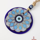 Blue Evil Eye Glass Decoration – Bold Protection and Style