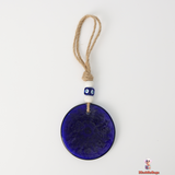Blue Evil Eye Glass Decoration – Elegance with Protective Energy