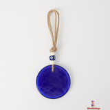Blue Evil Eye Glass Decoration – Elegance with Protective Energy
