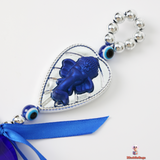 Blue Evil Eye Glass Pendant – Protector of Positivity