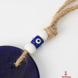 Blue Evil Eye Glass Decoration – Elegance with Protective Energy