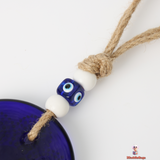 Blue Evil Eye Glass Decoration – Elegance with Protective Energy