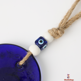 Blue Evil Eye Glass Decoration – Bold Protection and Style