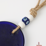Blue Evil Eye Glass Decoration – Elegance with Protective Energy