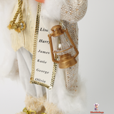 45cm Classic Santa Claus Figurine – Heartwarming Holiday Decor with Timeless Charm