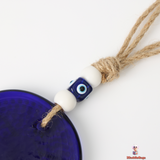 Blue Evil Eye Glass Decoration – Bold Protection and Style