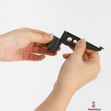 45cm Miniature Christmas Tree – PE/PVC Blend with Silver Surround, Perfect Tabletop Holiday Decor