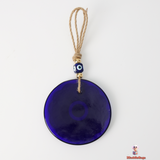 Blue Evil Eye Glass Decoration – Bold Protection and Style