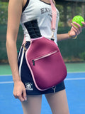 Diving-material Strap With Hook Single-shoulder Crossbody Pickleball Racket Bag