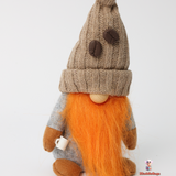 Cozy Fabric Coffee Dolls, Set of 4, Assorted Colours and Designs, 24 x 12 cm