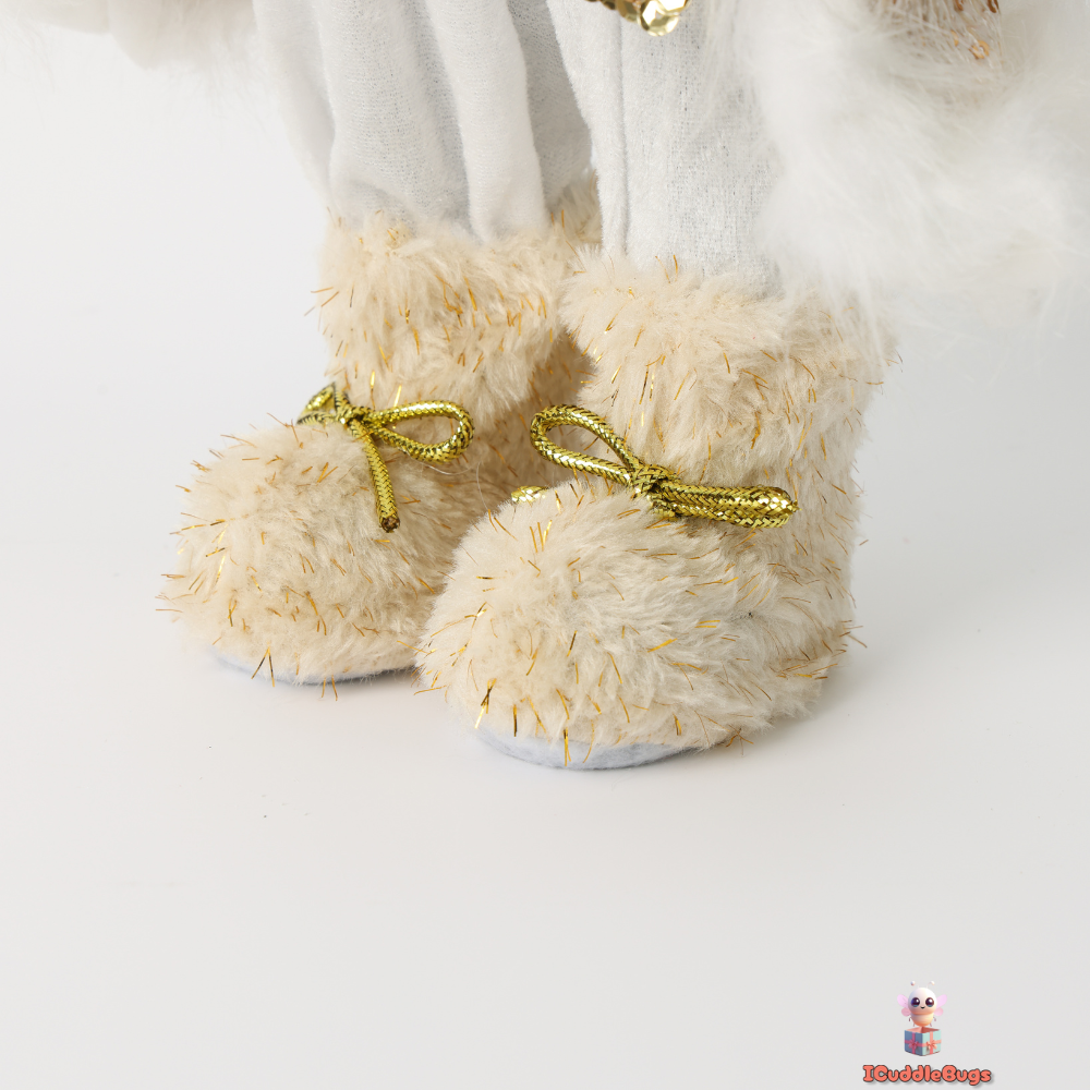 45cm Classic Santa Claus Figurine – Heartwarming Holiday Decor with Timeless Charm