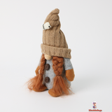 Cozy Fabric Coffee Dolls, Set of 4, Assorted Colours and Designs, 24 x 12 cm