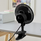 Neo Mini Clip Base Mount Desk Fan Black